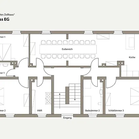 Appartement Altes Zollhaus Hallschlag